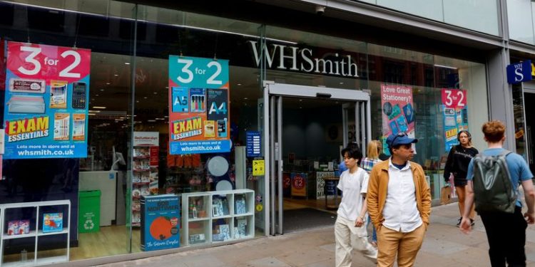 UK’s WH Smith says it is exploring potential sale of high street arm