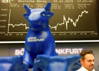 European stocks just higher; Trump’s inauguration in focus